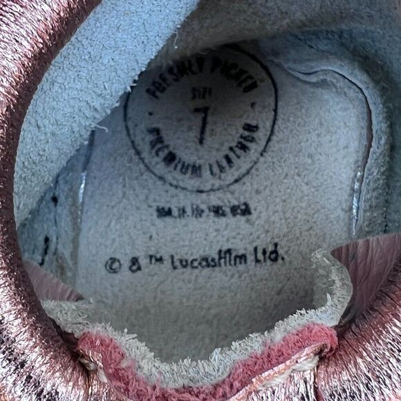 Freshly Picked Star Wars Pink Rose Gold Light Side Mary Jane Size 7 - Picture 5 of 7